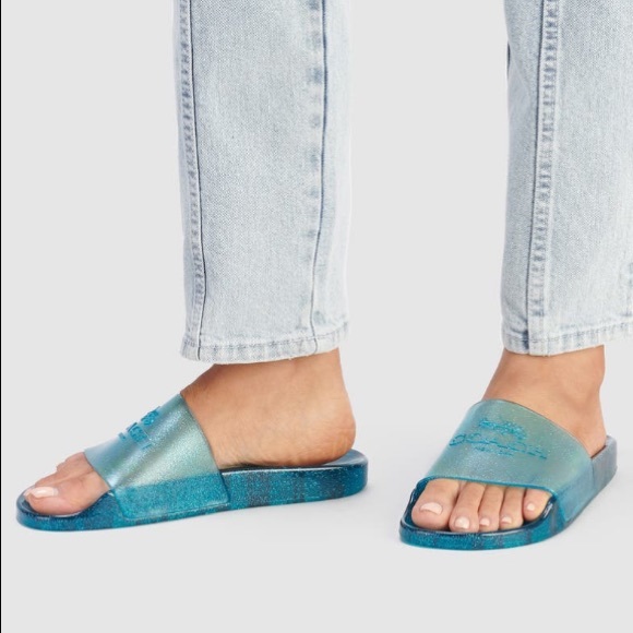 NEW Coach Waterproof Rubber Slides - Picture 10 of 10